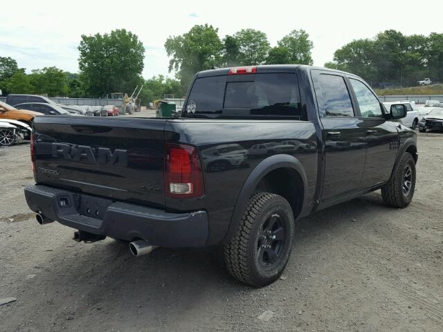 1C6RR7YT2HS686604 - 2017 RAM 1500 REBEL შავი ფოტო 4