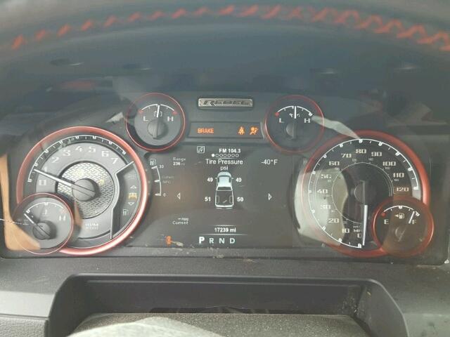 1C6RR7YT2HS686604 - 2017 RAM 1500 REBEL შავი ფოტო 8