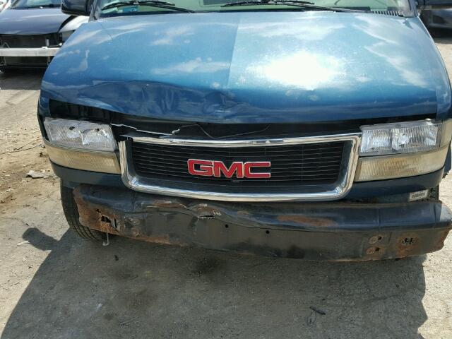 1GKEL19W2XB524473 - 1999 GMC SAFARI GREEN photo 9