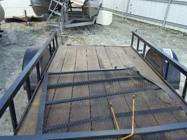 4YMUL1014GG051619 - 2016 UTILITY TRAILER BLACK photo 8