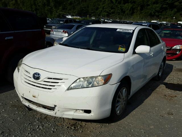 4T1BE46K99U832254 - 2009 TOYOTA CAMRY BASE WHITE photo 2