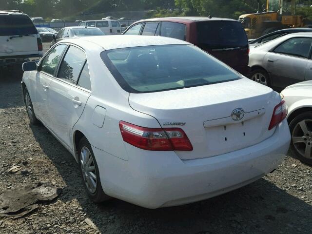 4T1BE46K99U832254 - 2009 TOYOTA CAMRY BASE WHITE photo 3
