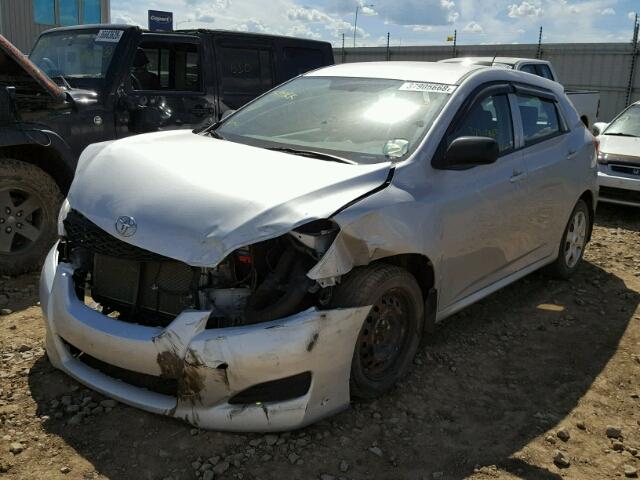 2T1KU40E49C012641 - 2009 TOYOTA COROLLA MA SILVER photo 2