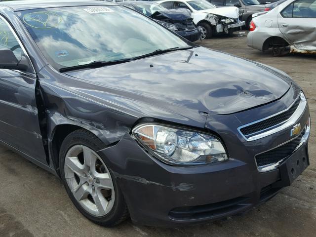 1G1ZB5EB6A4139044 - 2010 CHEVROLET MALIBU LS Boz foto 9