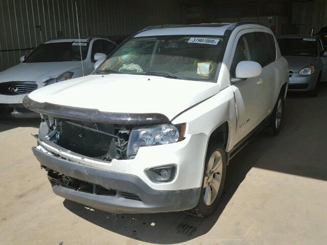 1C4NJDAB1FD249600 - 2015 JEEP COMPASS SP WHITE photo 2