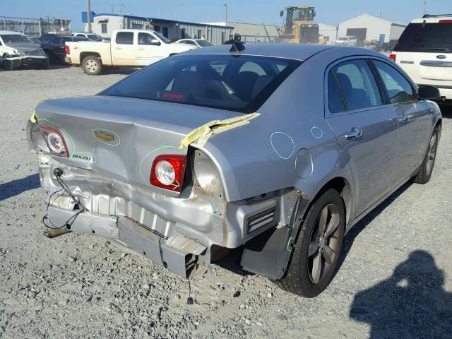 1G1ZC5EU2CF233122 - 2012 CHEVROLET MALIBU 1LT ვერცხლისფერი ფოტო 4