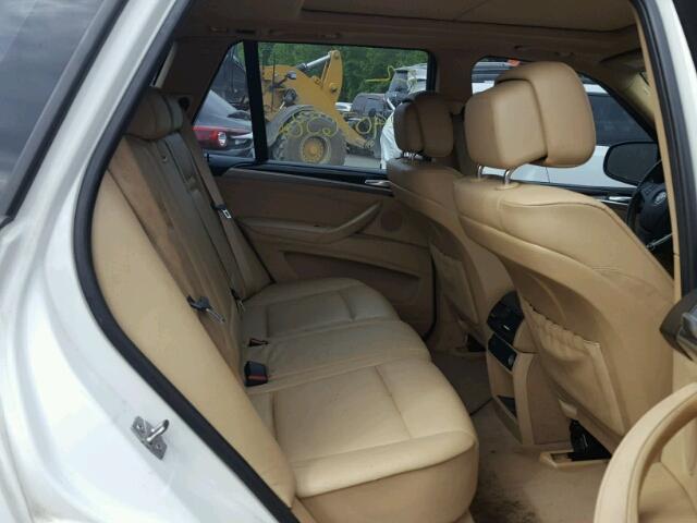 5UXZV4C50DL993381 - 2013 BMW X5 XDRIVE3 WHITE photo 6