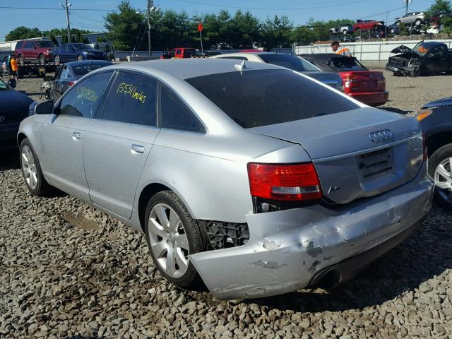 WAUDH74F17N025470 - 2007 AUDI A6 3.2 QUA SILVER photo 3