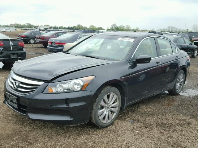 1HGCP2F89CA147936 - 2012 HONDA ACCORD EXL BLACK photo 2