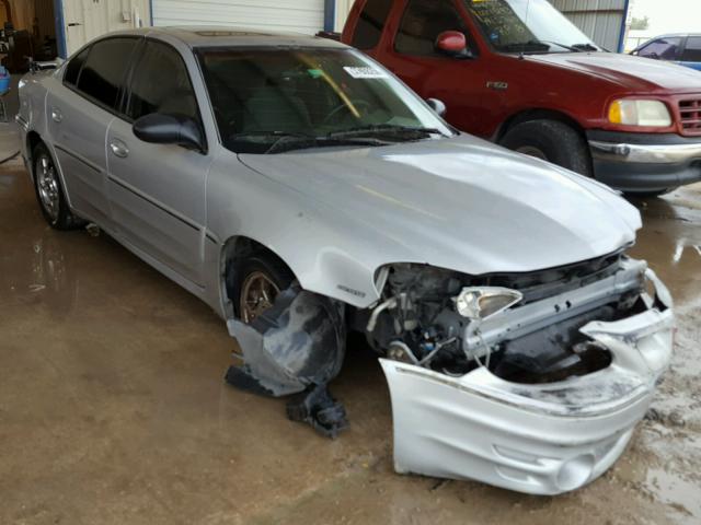 1G2NW52EX3C270449 - 2003 PONTIAC GRAND AM G SILVER photo 1