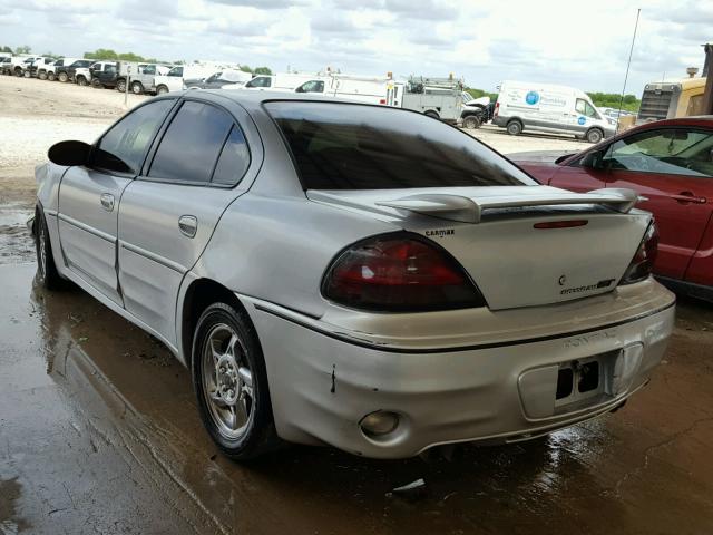 1G2NW52EX3C270449 - 2003 PONTIAC GRAND AM G SILVER photo 3