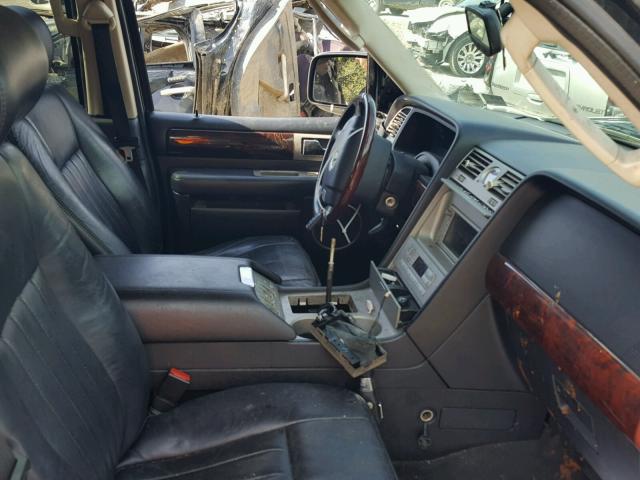 5LMFU28R83LJ43996 - 2003 LINCOLN NAVIGATOR შავი ფოტო 5