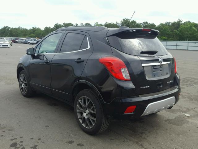 KL4CJ2SM8GB603972 - 2016 BUICK ENCORE SPO BLACK photo 3