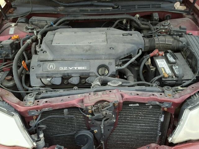 19UUA56683A044965 - 2003 ACURA 3.2 TL MAROON photo 7