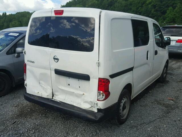 3N6CM0KN3EK695226 - 2014 NISSAN NV200 2.5S WHITE photo 4