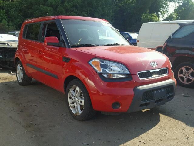 KNDJT2A27B7244505 - 2011 KIA SOUL + RED photo 1