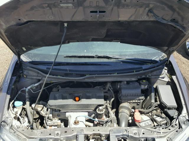 19XFB2F91CE308327 - 2012 HONDA CIVIC EXL GOLD photo 7