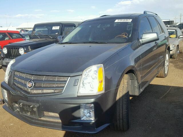 1GYEE53A890139504 - 2009 CADILLAC SRX GRAY photo 2