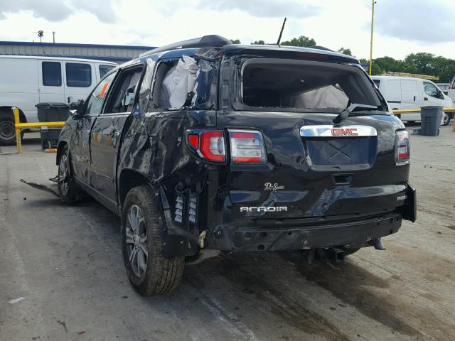 1GKKVRKD6GJ337750 - 2016 GMC ACADIA SLT შავი ფოტო 3