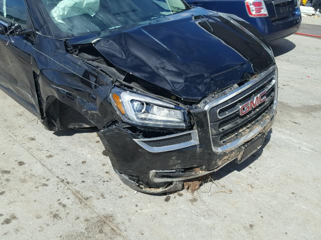 1GKKVRKD6GJ337750 - 2016 GMC ACADIA SLT შავი ფოტო 9