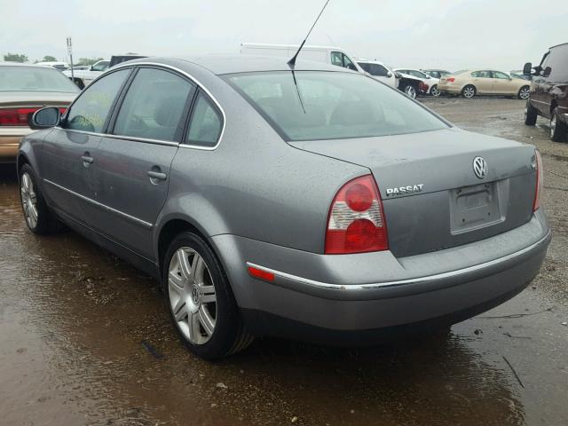 WVWRU63BX5E058574 - 2005 VOLKSWAGEN PASSAT GLX SILVER photo 3