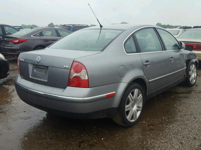WVWRU63BX5E058574 - 2005 VOLKSWAGEN PASSAT GLX SILVER photo 4