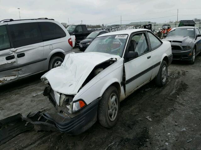 1G1JC1441R7168953 - 1994 CHEVROLET CAVALIER V WHITE photo 2