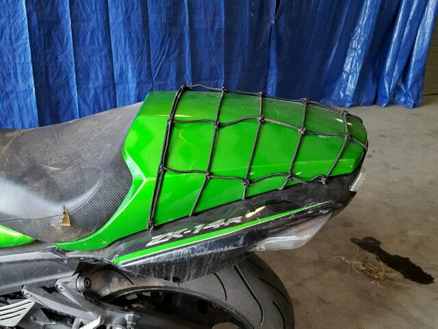 JKBZXNF13FA010644 - 2015 KAWASAKI ZX1400 F GREEN photo 6