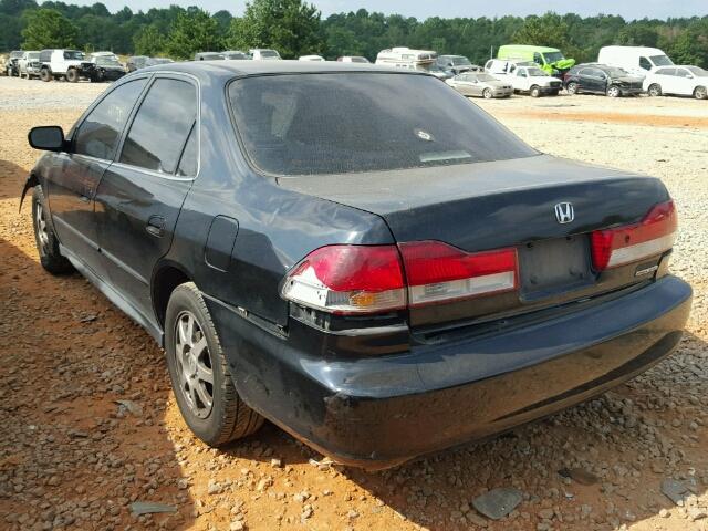 1HGCG56752A076225 - 2002 HONDA ACCORD SE BLACK photo 3