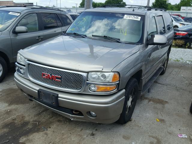 1GKFK66U82J113178 - 2002 GMC DENALI XL TAN photo 2