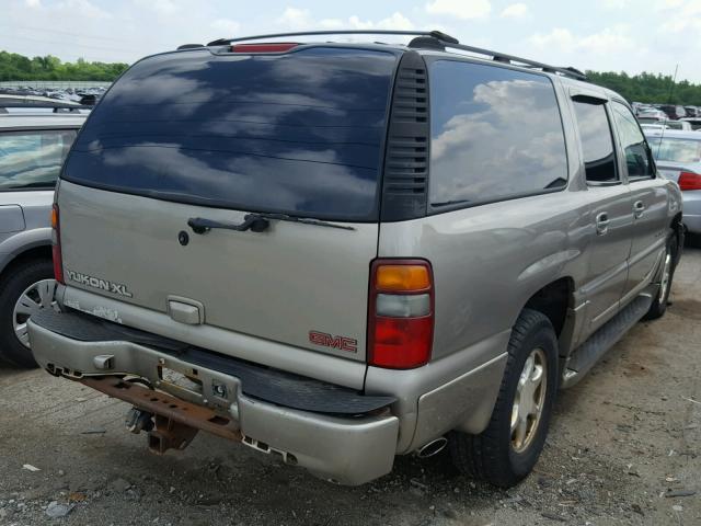 1GKFK66U82J113178 - 2002 GMC DENALI XL TAN photo 4