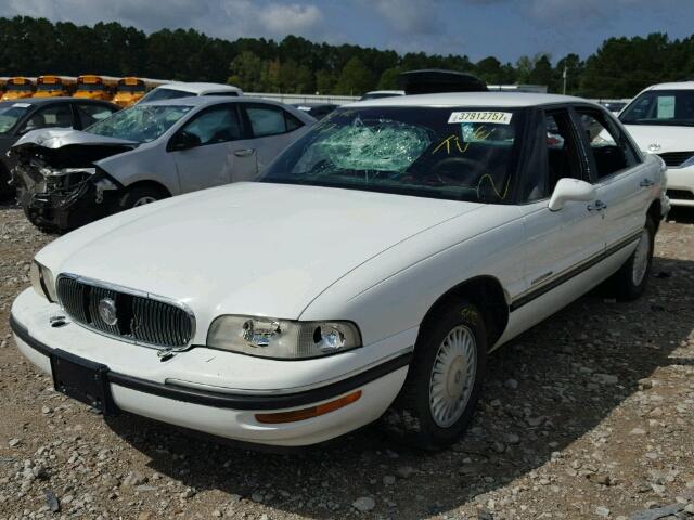 1G4HP52K6VH594897 - 1997 BUICK LESABRE CU WHITE photo 2