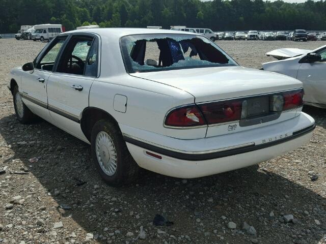 1G4HP52K6VH594897 - 1997 BUICK LESABRE CU WHITE photo 3