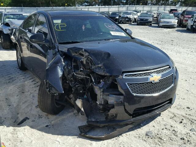 1G1PF5SC5C7176788 - 2012 CHEVROLET CRUZE LT BLACK photo 1