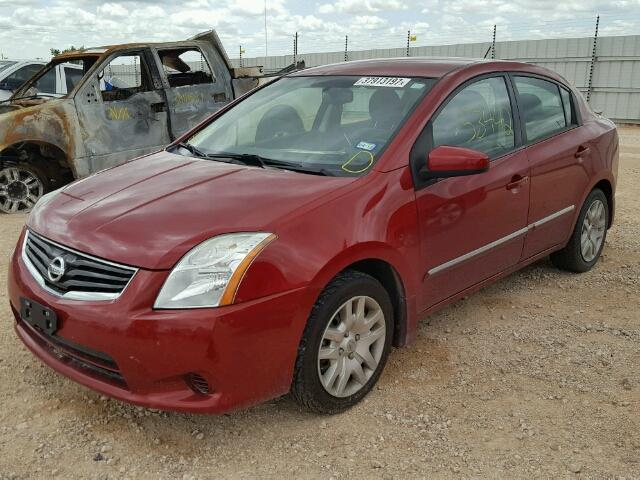 3N1AB6AP6CL712200 - 2012 NISSAN SENTRA 2.0 RED photo 2