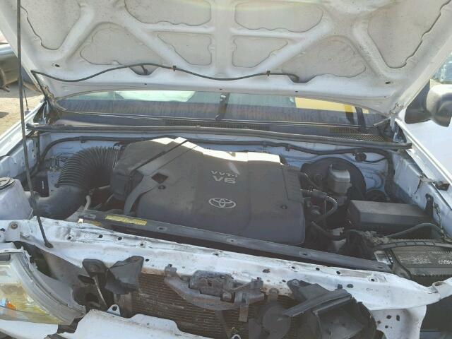 3TMJU62N67M040708 - 2007 TOYOTA TACOMA PRE WHITE photo 7