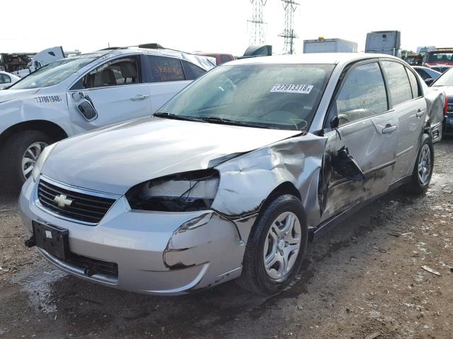 1G1ZS57F37F307543 - 2007 CHEVROLET MALIBU LS ვერცხლისფერი ფოტო 2
