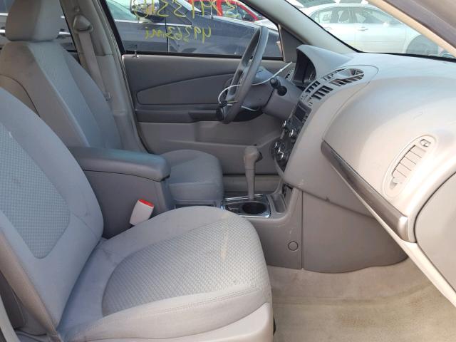 1G1ZS57F37F307543 - 2007 CHEVROLET MALIBU LS ვერცხლისფერი ფოტო 5