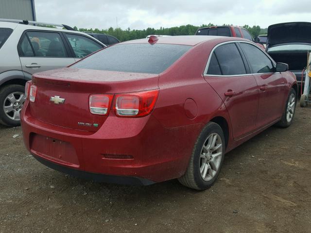 1G11D5RR3DF108146 - 2013 CHEVROLET MALIBU 1LT 红色 照片 4