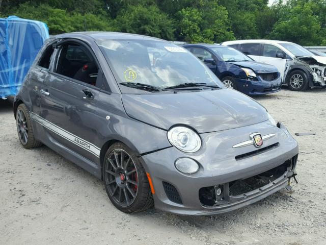 3C3CFFFH6DT574336 - 2013 FIAT 500 ABARTH GRAY photo 1