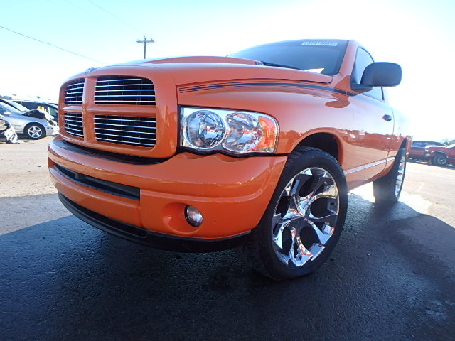 1D7HA16D34J218357 - 2004 DODGE RAM 1500 S ORANGE photo 2