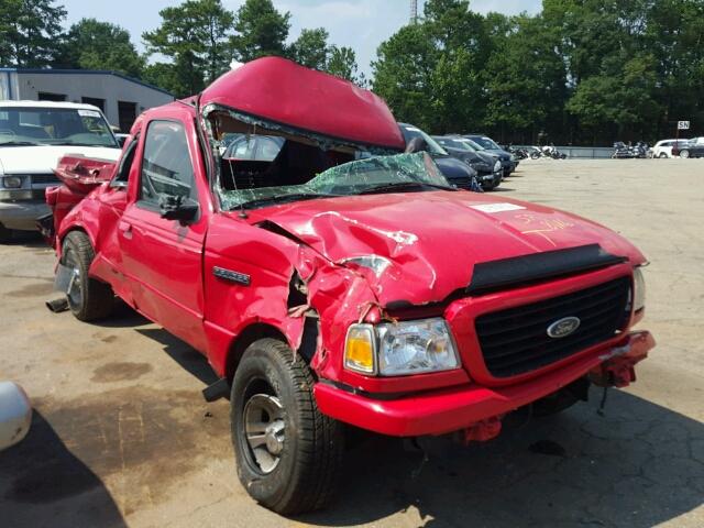 1FTYR14U66PA04436 - 2006 FORD RANGER SUP RED photo 1