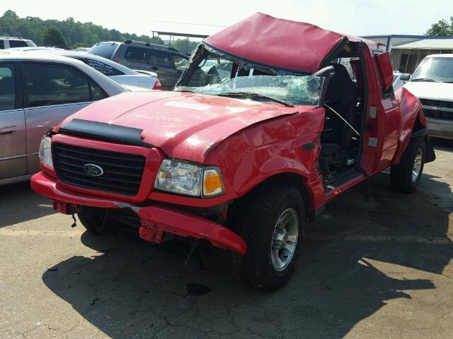1FTYR14U66PA04436 - 2006 FORD RANGER SUP RED photo 2