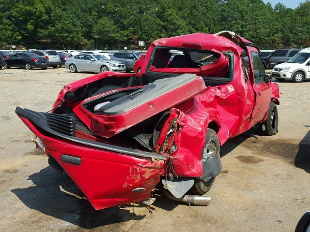 1FTYR14U66PA04436 - 2006 FORD RANGER SUP RED photo 4