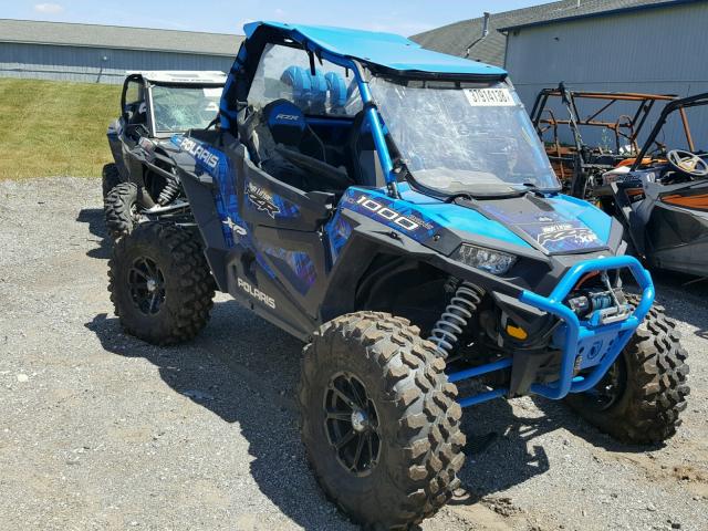 3NSVDM996HF913991 - 2017 POLARIS RZR XP 100 BLUE photo 1