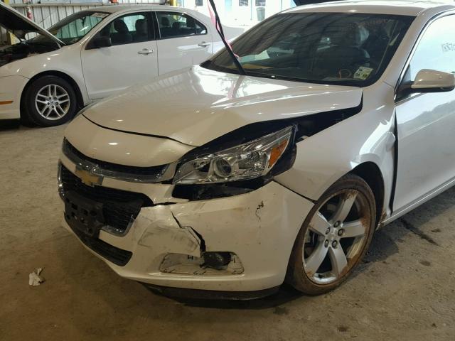 1G11G5SX1FF297382 - 2015 CHEVROLET MALIBU LTZ 白色 照片 9
