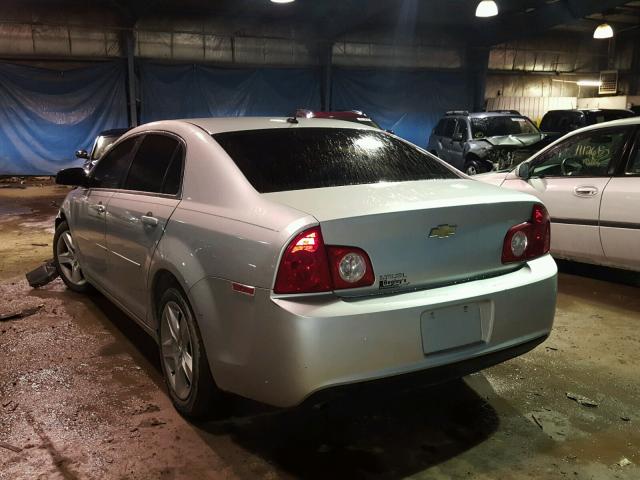 1G1ZB5E18BF115289 - 2011 CHEVROLET MALIBU LS Gümüş foto 3