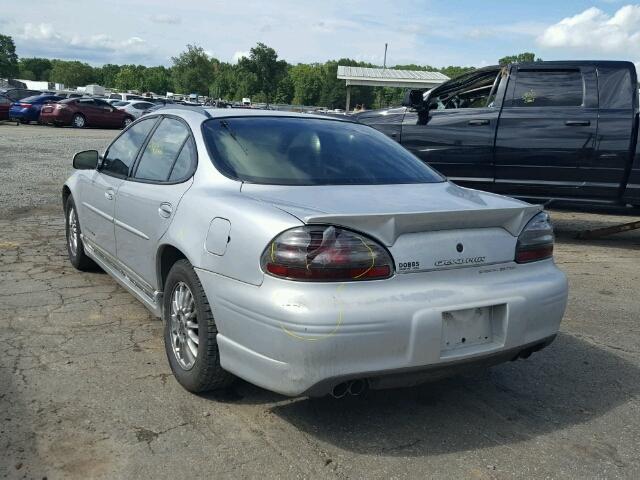 1G2WP52K41F163853 - 2001 PONTIAC GRAND PRIX SILVER photo 3