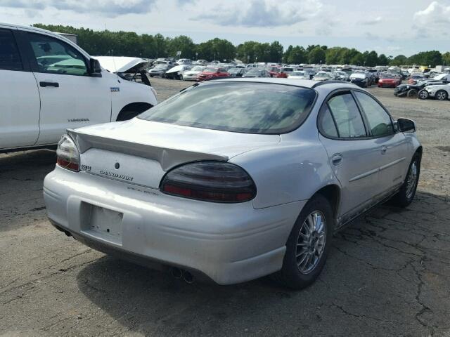 1G2WP52K41F163853 - 2001 PONTIAC GRAND PRIX SILVER photo 4