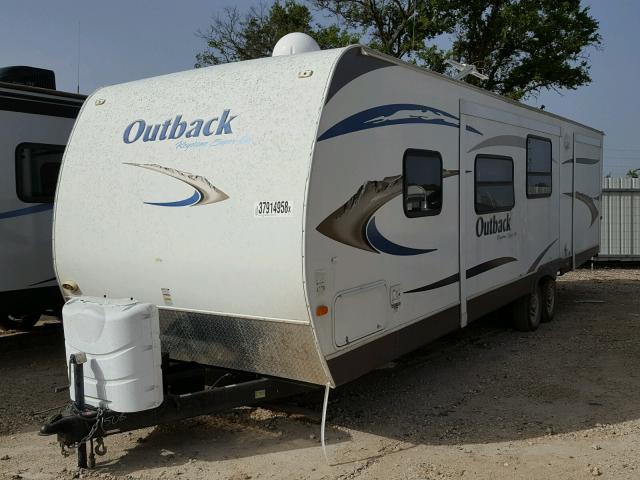 4YDT31222BB451508 - 2011 KEYSTONE OUTBACK WHITE photo 2